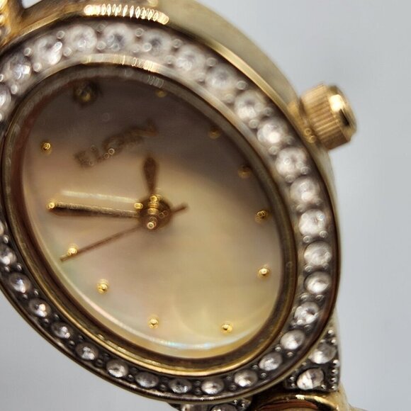 Elgin Womens Watch EG8013STB Quartz Mother of Pearl Dial - Picture 5 of 13